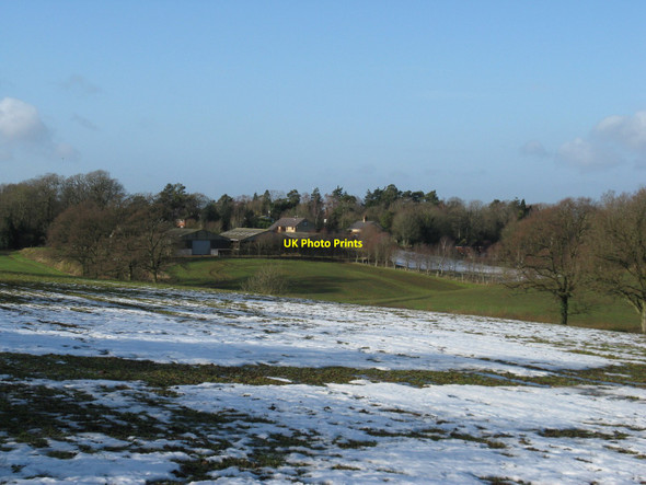 Photo 6"x4" Barns at Threal's Farm Smock Alley c2010