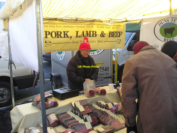 Photo 6"x4" Deddington Farmer's Market Deddington c2009