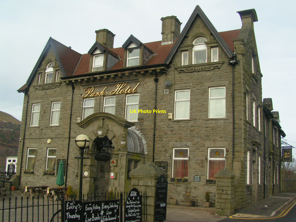 Photo 6"x4" Park hotel Blaina c2009