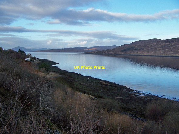 Photo 6"x4" Shore of Loch na Cairidh Dunan\/An D\u00f9nan c2010