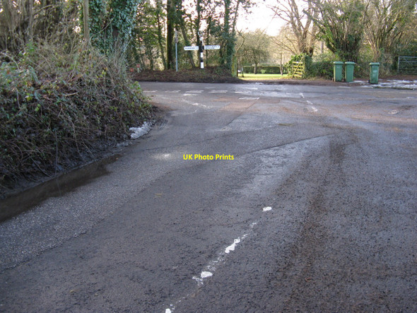Photo 6"x4" Stream Lane junction with Nutbourne Road Nutbourne\/TQ0718 c2010