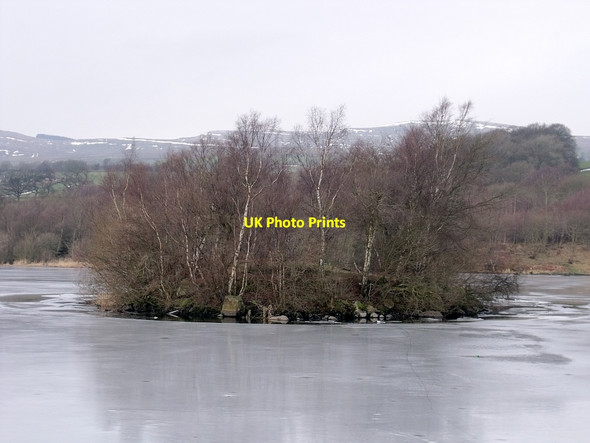 Photo 6"x4" Spiers Island, Townhead Reservoir Kilsyth c2010