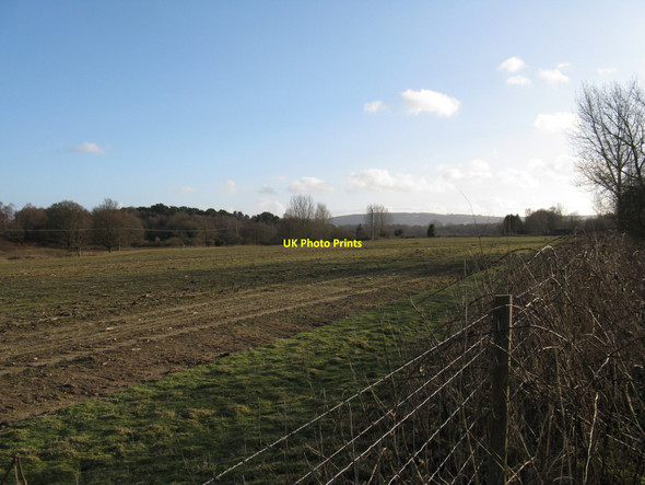 Photo 6"x4" Arable land opposite Lickfold Farm Marehill c2010