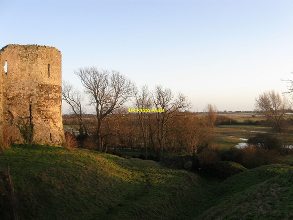 Photo 6"x4" Bastion, Inner Keep, Pevensey Castle Pevensey c2010