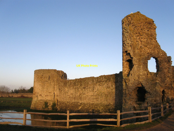 Photo 6"x4" Inner Keep, Pevensey Castle Pevensey c2010