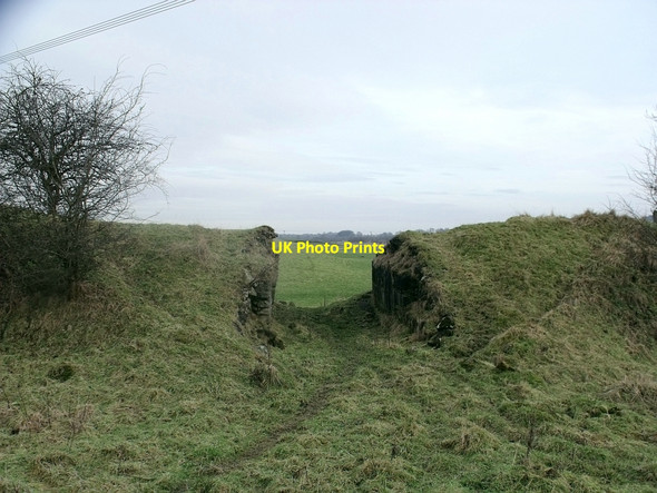 Photo 6"x4" Kelvinhead, tramway embankment Banton\/NS7579 c2010