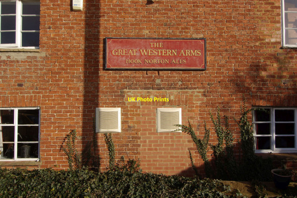 Photo 6"x4" The Great Western Arms, Aynho Clifton\/SP4831 c2010