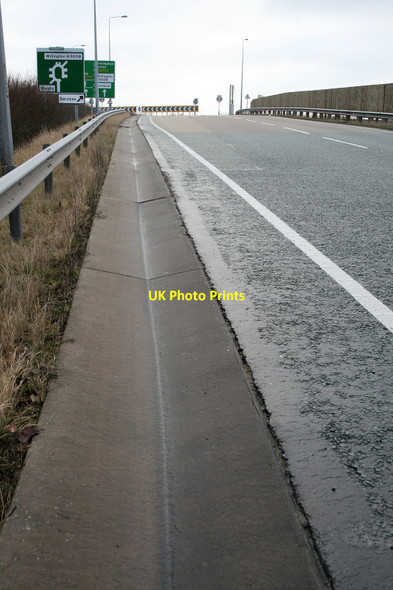 Photo 6"x4" Slip road off the A50 Etwall Common c2010
