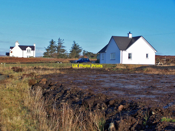 Photo 6"x4" New build at Harlosh Feorlig c2010