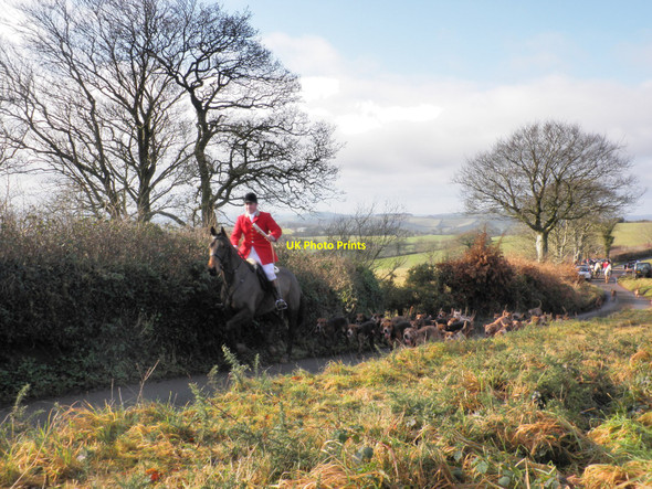 Photo 6"x4" Silverton hunt Livingshayes c2010