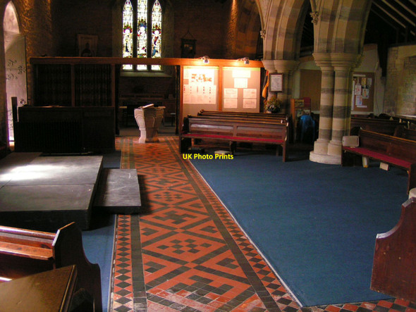 Photo 6"x4" Yarpole church Enmore Field c2008 P1