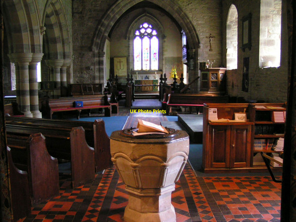 Photo 6"x4" Yarpole church Enmore Field c2008 P2
