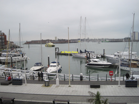 Photo 6"x4" Gunwharf Quays Marina, Portsmouth Newtown\/SZ6199 c2010