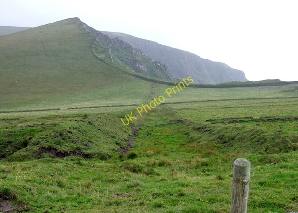 Photo 6"x4" Cliffs of Drumgour Portmagee c2008