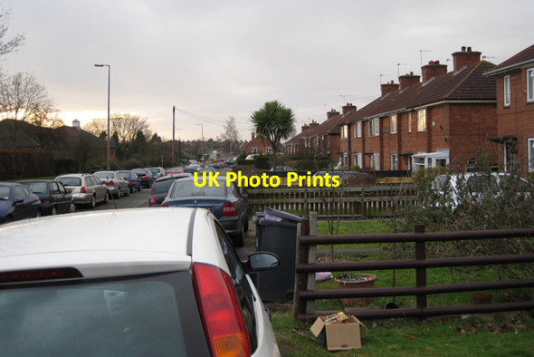 Photo 6"x4" Houses, Rugby Road Cubbington c2010