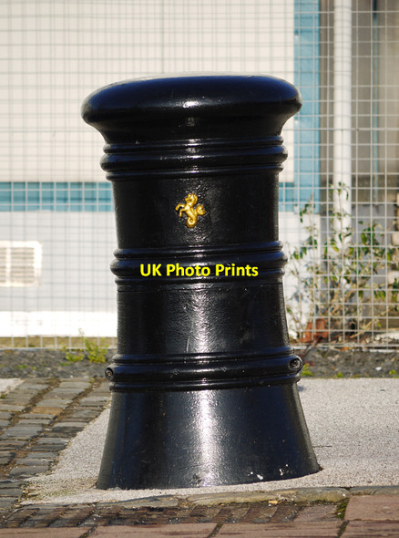 Photo 6"x4" Litter bin, Belfast Belfast c2010