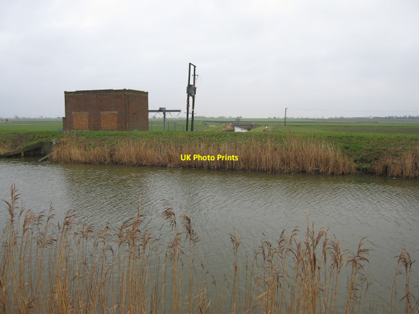 Photo 6"x4" Nightlayers Pumping Station Chatteris c2010