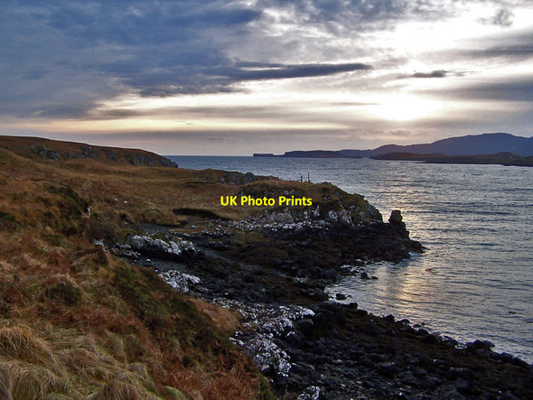Photo 6"x4" Shore of Loch Caroy Caroy c2010