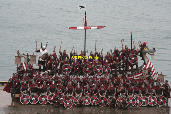 Photo 6"x4" Lerwick Jarl squad 2010 Lerwick c2010