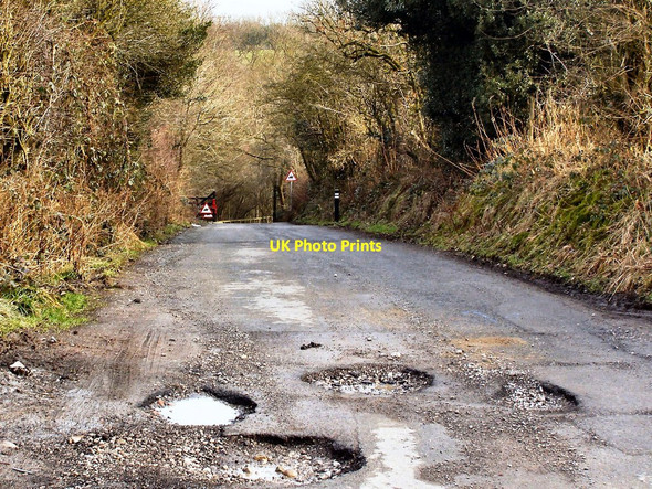 Photo 6"x4" School Lane Bagslate Moor c2010