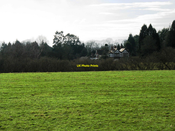 Photo 6"x4" View SW to houses at Navant Hill Hillgrove c2010