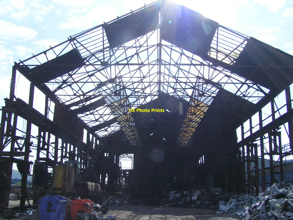 Photo 6"x4" Derelict building Rhymney\/Rhymni c2008