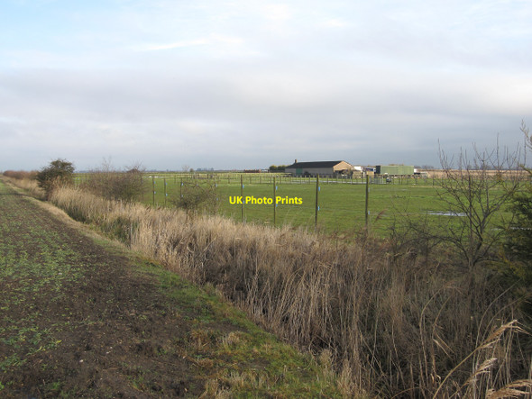 Photo 6"x4" Block Fen Stables Wimblington c2010