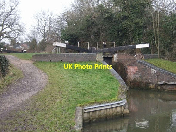 Photo 6"x4" Lapworth Locks - Lock No. 17 Kingswood\/SP1871 c2010
