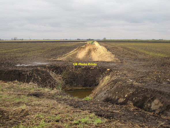 Photo 6"x4" Reedy ditch Oxlode c2010