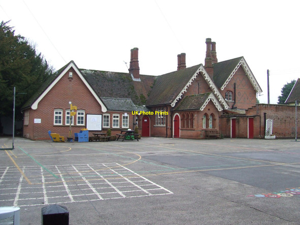 Photo 6"x4" Garboldisham Church Primary School Garboldisham c2010