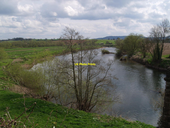 Photo 6"x4" River Wye from picnic area Baysham c2009