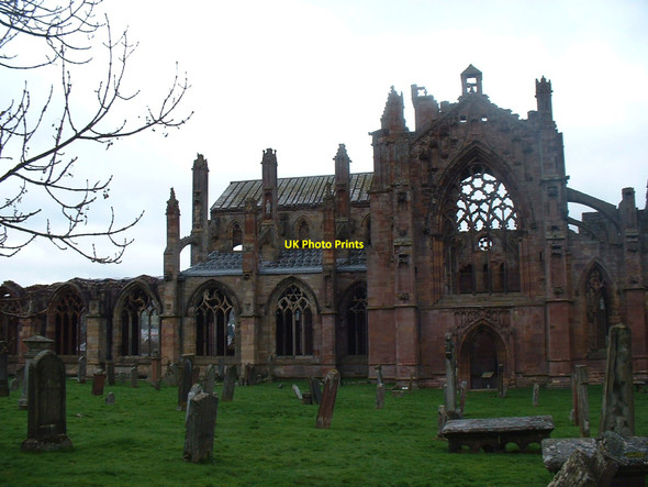 Photo 6"x4" Melrose Abbey Melrose\/NT5434 c2005