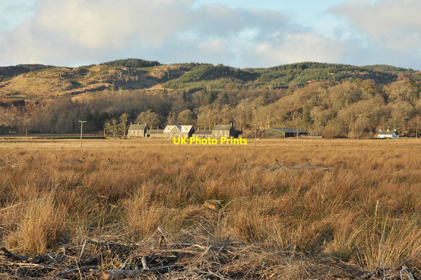 Photo 6"x4" Across the moss to Barsloisnoch Barsloisnoch c2010