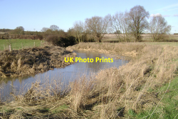 Photo 6"x4" Meanders of the River Leam Cubbington c2010
