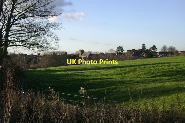 Photo 6"x4" Cubbington from Mill Lane Cubbington c2010