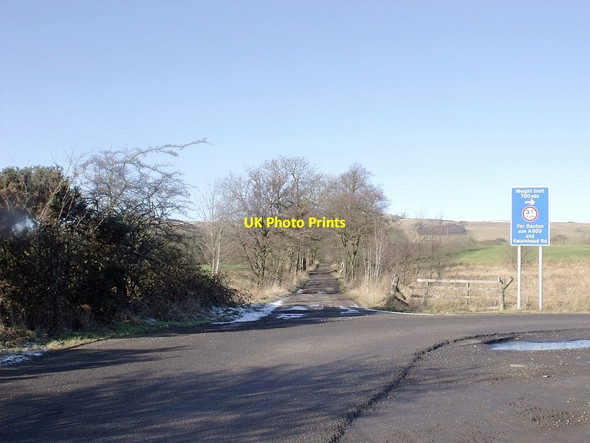 Photo 6"x4" Track to Townhead Farm Banton\/NS7579 c2010
