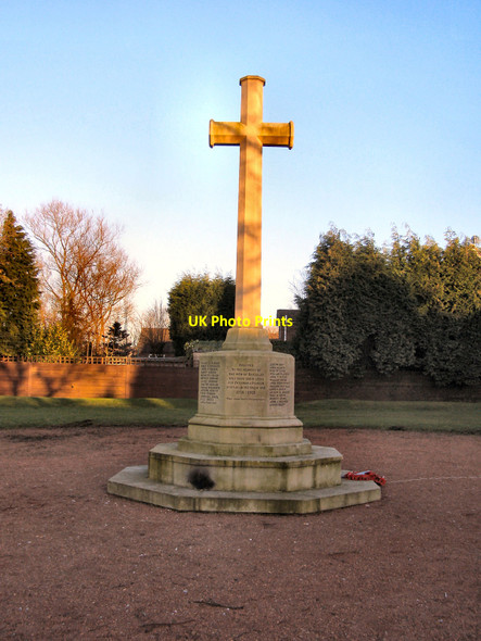 Photo 6"x4" Bardsley War Memorial Oldham c2010