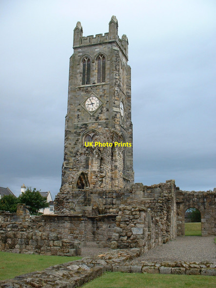 Photo 6"x4" Clock Tower, Kilwinning Abbey Kilwinning c2005