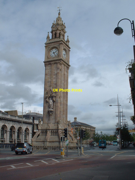 Photo 6"x4" The Albert Clock Belfast c2005