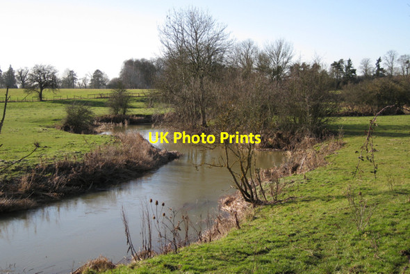 Photo 6"x4" A meander of the Leam Offchurch c2010