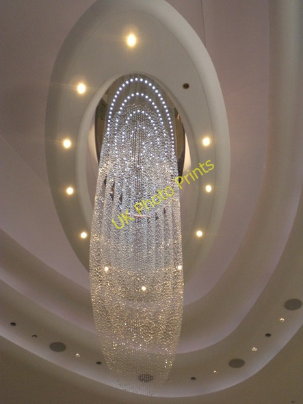 Photo 6"x4" Chandelier, Westfield Shopping Centre W12 Hammersmith\/TQ2279 c2009