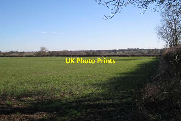 Photo 6"x4" Field east of Ham Farm Offchurch c2010