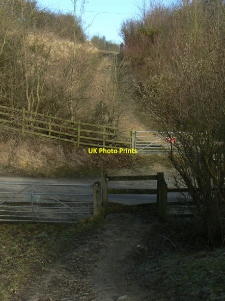 Photo 6"x4" Site of bridge Moorhaigh c2010