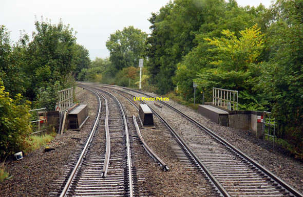 Photo 6"x4" Bridge over Hyde Lane Cheltenham c2009