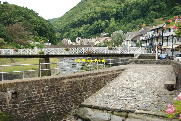 Photo 6"x4" Lynmouth: The River Lyn Lynton c2009