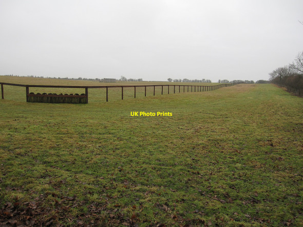 Photo 6"x4" Horse training area Westley Waterless c2010