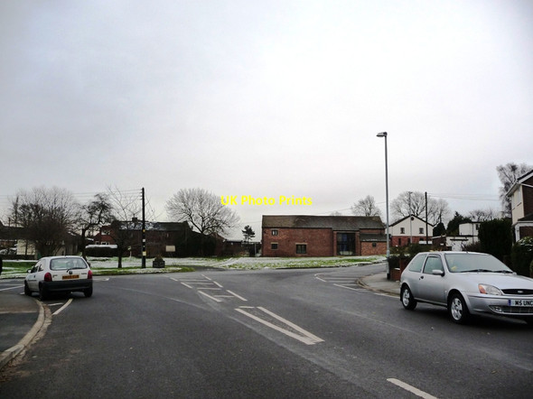 Photo 6"x4" Grime Lane's junction with The Green, Sharlston Sharlston c2010