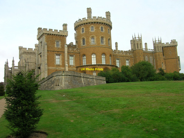 Photo 6"x4" Belvoir Castle - Rear View Belvoir c2007