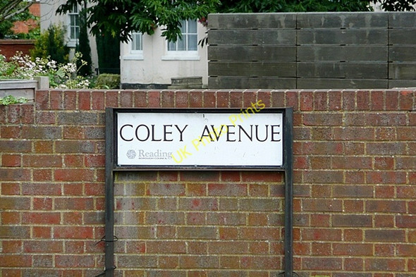 Photo 6"x4" Coley Avenue Reading c2009
