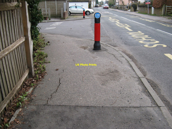 Photo 6"x4" Road safety sign at entrance to the William Penn School at Coolham Coolham\/TQ1222 c2010